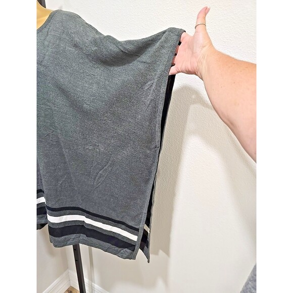 Croft Barrow Minimalist Lagenlook Cozy Gray Oversized Boxy Sweater Womens L XL - Picture 3 of 7